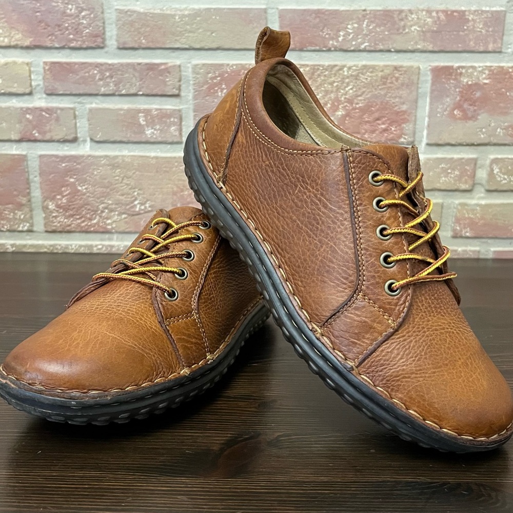 Born Brown Leather Women's Shoes - Picture 8 of 10